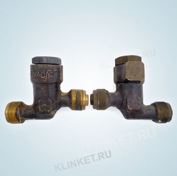 Клапан невозвратный штуцерный, Ду-10, Ру-40, ч.522-ЗМ7, материал: бронза - Вид 3