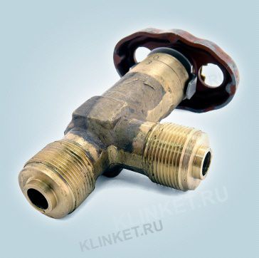 Клапан запорный штуцерный, Ду-10, Ру-160, ч.521-03.477-01, материал: бронза - Вид 2