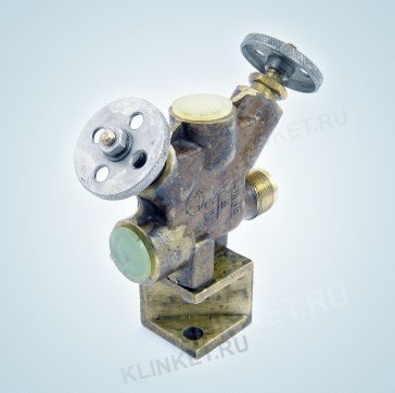 Клапан для манометра штуцерный сальниковый, Ду-6, Ру-100, ч.521-02.009-01, материал: бронза - Вид 2