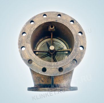 Кингстон донный фланцевый сальниковый, Ду-150, Ру-2.5, ч.527-03.058, материал: бронза - Вид 3