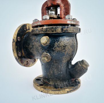 Кингстон донный фланцевый, Ду-80, Ру-2.5, ч.527-03.055, материал: бронза - Вид 3