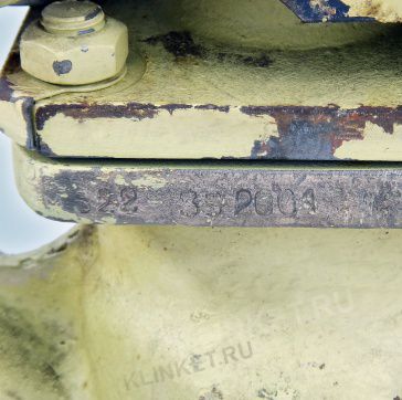 Клапан запорный фланцевый с приводом, Ду-80, Ру-10, ч.522-35.2001, материал: бронза - Вид 5