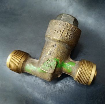 Клапан невозвратный штуцерный, Ду-10, Ру-40, ч.522-ЗМ732, материал: бронза - Вид 1